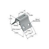 S-5-RibBracket Mounting Bracket (SKU Part Number S-5-RibBracket).